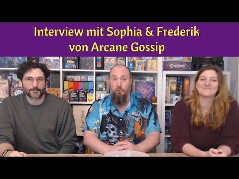 Laden Sie das Video: Interview mit Sophia &amp; Frederik von Arcane Gossip